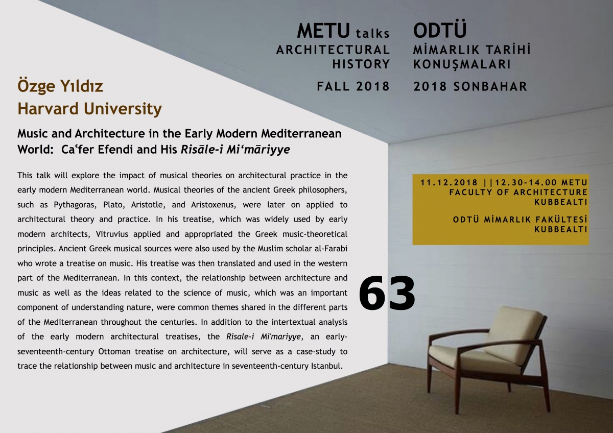 METU Talks 63 Poster