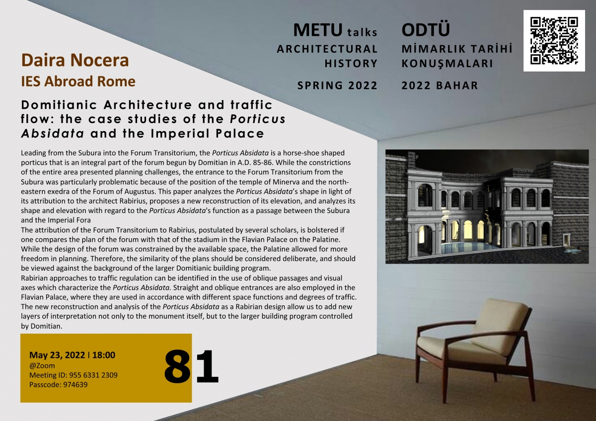 METU Talks 81 Poster