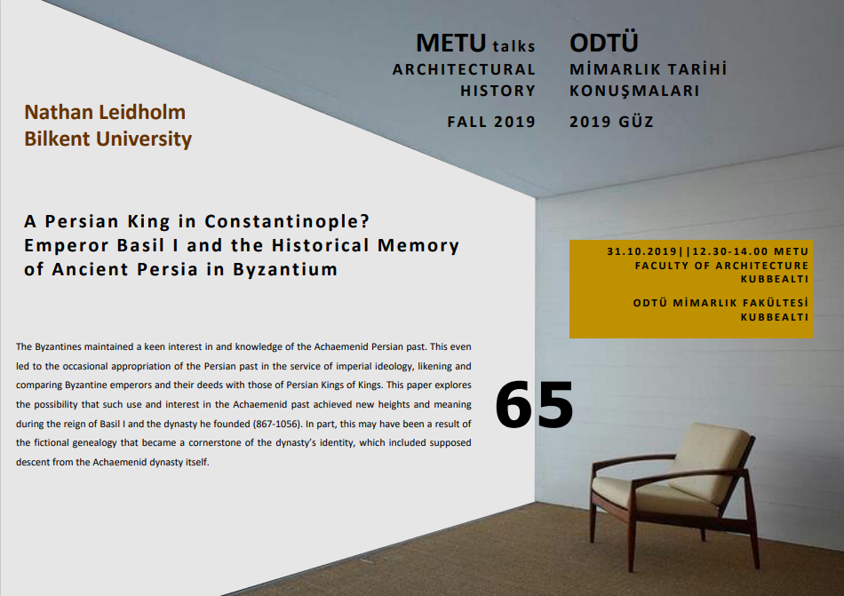 METU Talks 65 Poster