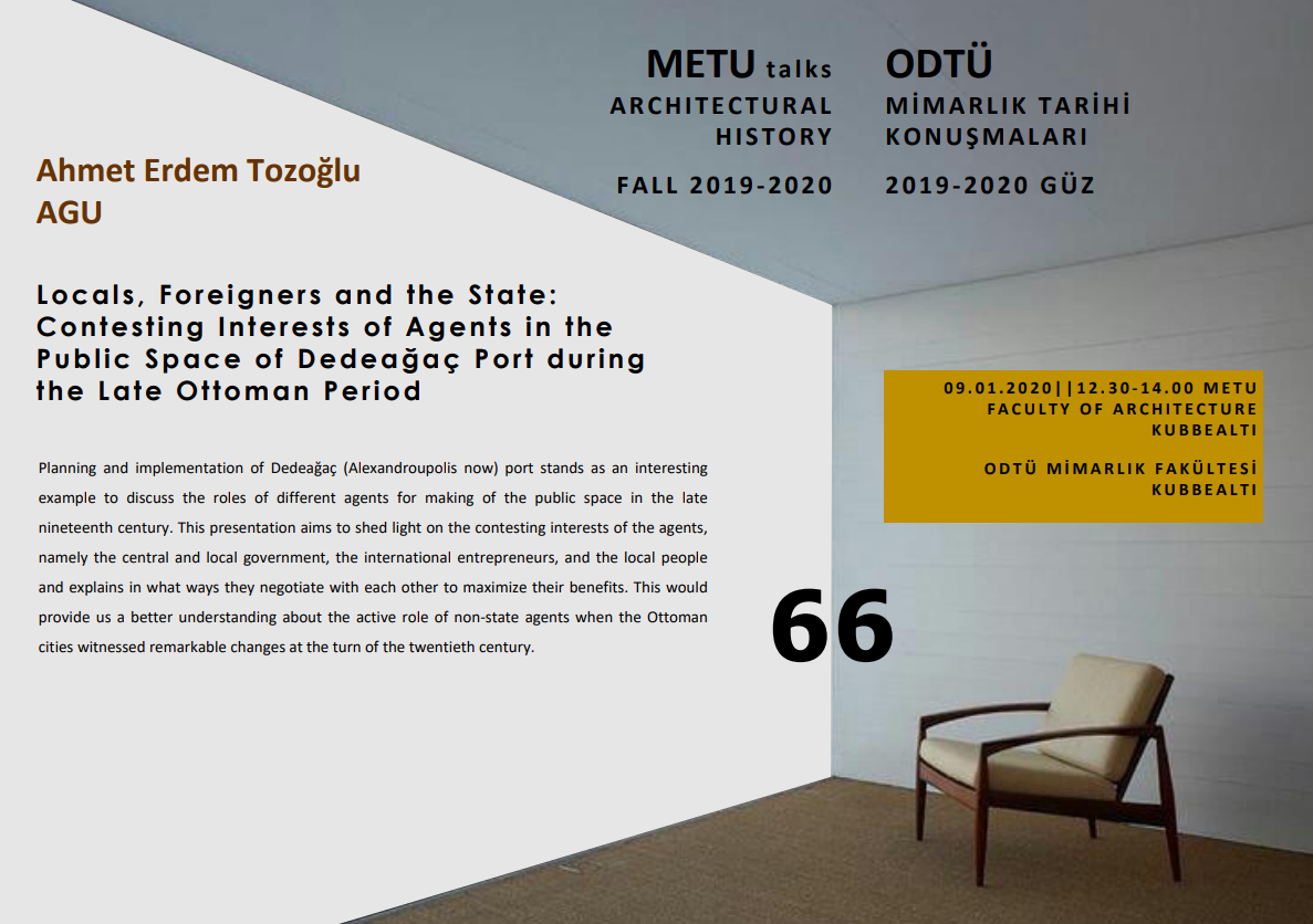 METU Talks 66 Poster